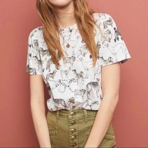 Dog Days Tee Women’s Conversations collection by Anthropologie